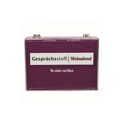 Gesprächsstoff - Weinabend