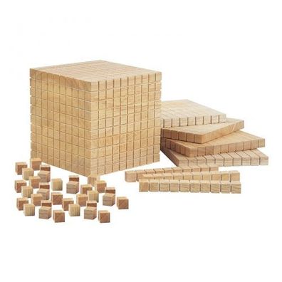 Mathematische Holzwürfel