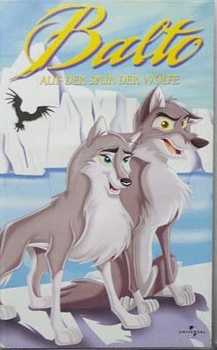Balto Auf der Spur der Wölfe - VHS Video Kassette - Trickfilm Spielfilm
