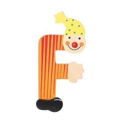 Buchstabe Clown F
