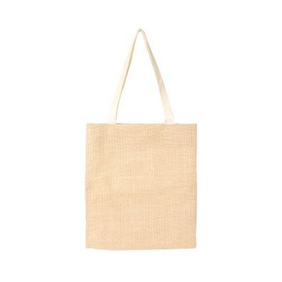 Jutetasche - Jute - ca. 380x330 mm - lang - beige