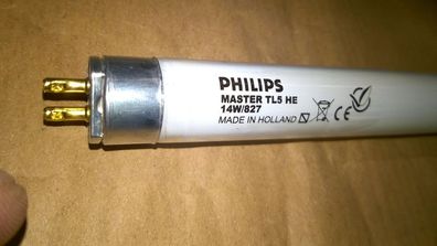 Philips Master TL5 HE 14w/827 Made in Holland CE extra warmweiss 14 w watt