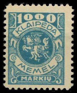 MEMEL 1923 Nr 150 postfrisch X7DA432