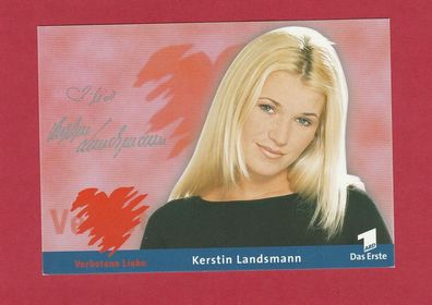 Kerstin Landsmann (Verbotene Liebe ) - persönlich signiert
