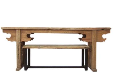 China Shanxi 1710 uralt Tisch Anrichte Beistelltisch helle Ulme Landha