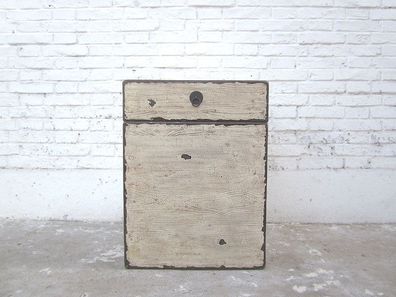 Asien Pinie Truhe Antikweisses finish shabby chic Vollholz