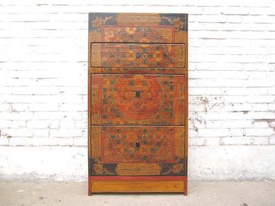 Tibet Schuhschrank Mehrfarbig komplexe Farbgebung