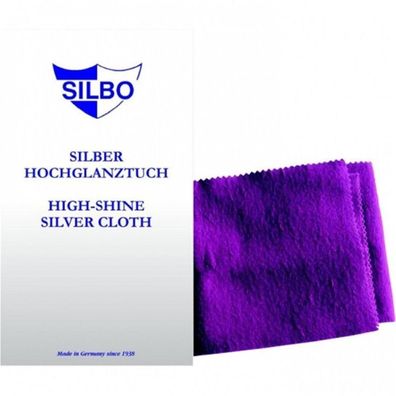 Silbo Silber Hochglanztuch High-shine Silver Cloth 30x24 cm