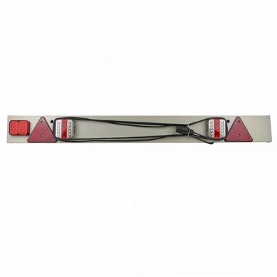 Anhänger LED Lichtleiste, Lichtbalken, Rückleuchten, 120cm breit, 6m Kabel