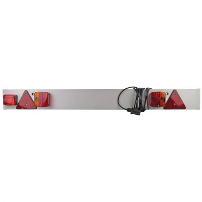 Anhänger Lichtleiste, Lichtbalken, Traverse, Rückleuchten, 120cm breit, 6m Kabel