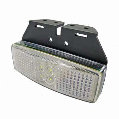 LED Positionsleuchte 12/24V weiß 110x40mm mit Halter