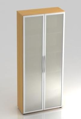 Aktenschrank Basis Büroschrank Schrank mit Glastüren Glastürenschrank vh-büromöbel