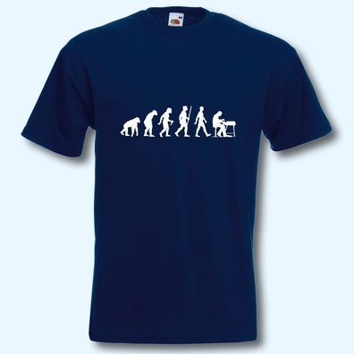 T-Shirt, Fun-Shirt, Evolution Synthesizer, Orgel, Musiker, Band, S-XXXL