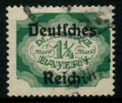 Deutsches REICH Dienstmarken Ausgaben 1920 Nr 4 X6F003E