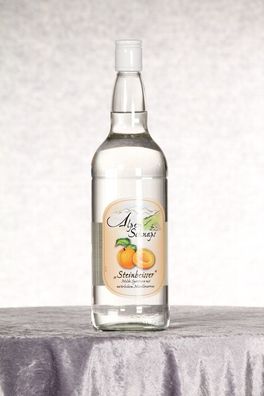 Nannerl Steinbeißer Alpen Schnaps 1,0 ltr. Spirituose mit 10% Marillenbrand