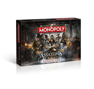 Monopoly Assassin's Creed Syndicate Spiel Brettspiel Gesellschaftsspiel Deutsch