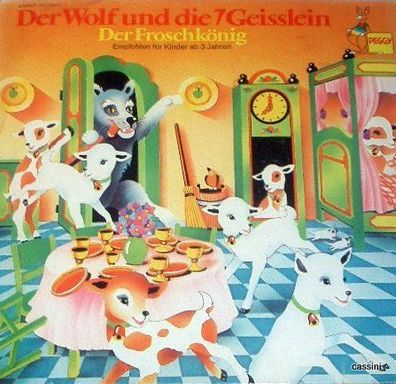 Der Wolf und die 7 Geisslein / Der Froschkönig - LP