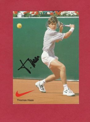 Thomas Haas ( deutscher Tennisprofi ) - persönlich signiert