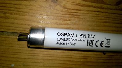 Osram L 6w/640 Cool White Made in Italy CE Lampe 6 w 640 Länge 22 22,4 22,5 cm 