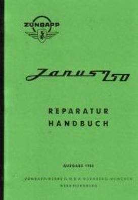 Reparatur - Handbuch Zündapp Janus 250, Zündapp Kleinwagen, Zündapp Auto