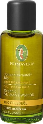 Primavera Johanniskrautöl bio 50ml 100% naturreine Qualität