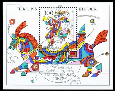 BRD BUND BLOCK Kleinbogen 1996 Block 35-ESST-BE S53CEBA