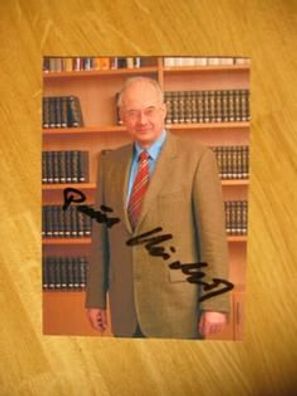 Bundesverfassungsrichter CDU Prof. Dr. Paul Kirchhof - handsigniertes Autogramm!!!