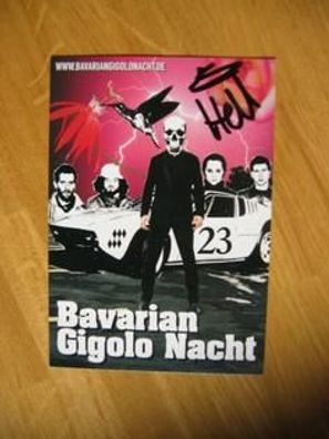 Helmut Josef Geier aka DJ Hell - handsigniertes Autogramm!!!