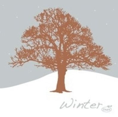 Serviette "Winter Story" - 24 x 24 cm - 50 Stück