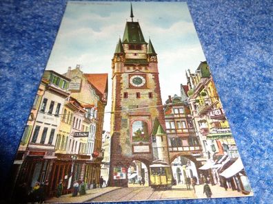 5395 Postkarte, Grußkarte, Ansichtskarte- Freiburg-Martinstor
