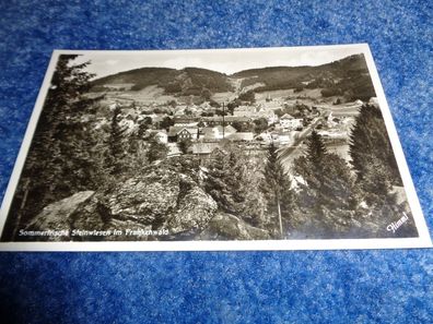 5397 Postkarte, Grußkarte, Ansichtskarte- Steinwiesen im Frankenwald