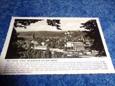 5399 Postkarte, Grußkarte, Ansichtskarte- Stadt Heidenheim an der Brenz
