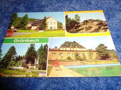 5406 Postkarte, Grußkarte, Ansichtskarte- Grünbach