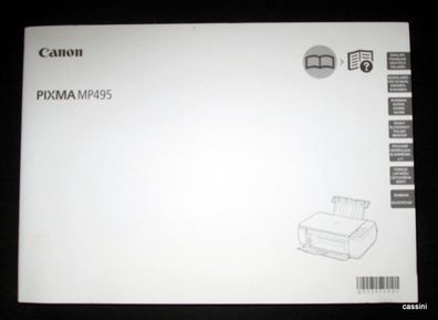 Handbuch für Canon Drucker Pixma MP 495
