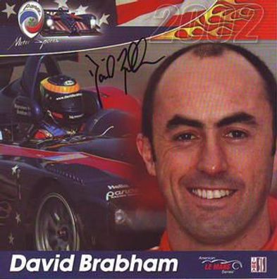 David Brabham (18x18 cm) = (Sohn von Jack Babham)