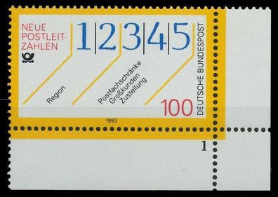 BRD 1993 Nr 1659 postfrisch Formnummer 1 X7E2102
