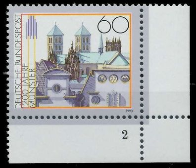 BRD 1993 Nr 1645 postfrisch Formnummer 2 X7E214A