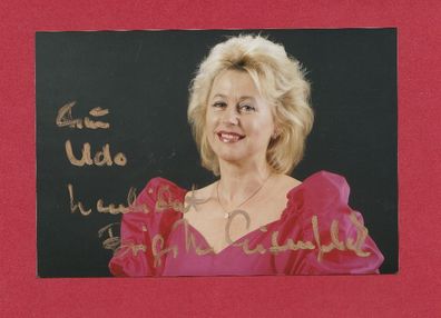 Brigitte Eisenfeld (DDR-Opernstar) - persönlich signiert