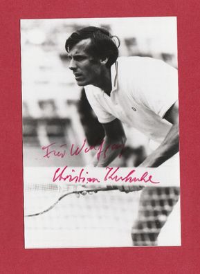 Christian Kuhnke (ehemaliger deutscher Tennisspieler ) - persönlich signiert