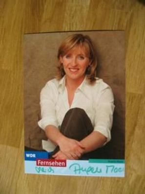WDR Fernsehmoderatorin Angela Maas - handsigniertes Autogramm!!!