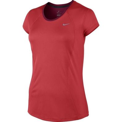Nike Damen Fitness/ Running Lauf-Shirt Racer Short Sleeve , Neu mit Etikett