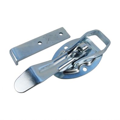Exzenter Verschluss m Flachbügel Bordwandverschluss 220mm lang inkl. Gegenhalter