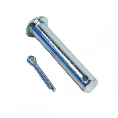 Splintbolzen mit Splint für Bordwand Klappenscharniere PKW Anhänger
