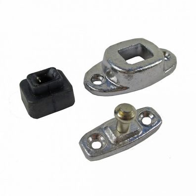 Türfeststeller kpl. 3-teilig, Zapfenhöhe 11 mm