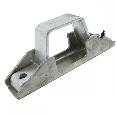 70mm Auflagebock Vierkantrohr Klemmverbindung von Deichsel zu Anhänger Rahmen