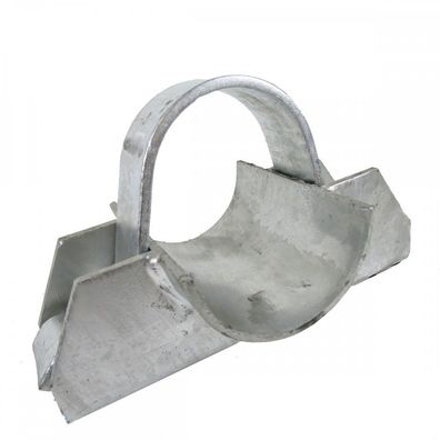90mm Auflagebock f. Rundrohre Klemmverbindung von Deichsel zu Anhänger Rahmen