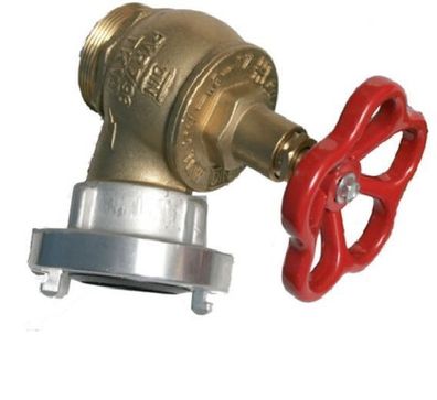 Wandhydrant Feuerhahn B- 2 1/2“ Anschlussarmatur Ventil Schlauchanschlussventil