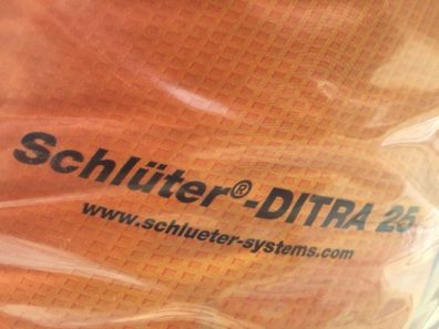 Schlüter DITRA 25 - Entkopplungsmatte 1 qm