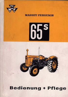Betriebsanleitung Massey Ferguson MF 65s Baumaschine