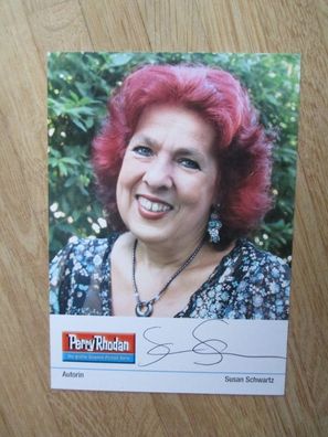Perry Rhodan Elfenzeit Autorin Uschi Zietsch Susan Schwartz handsigniertes Autogramm!